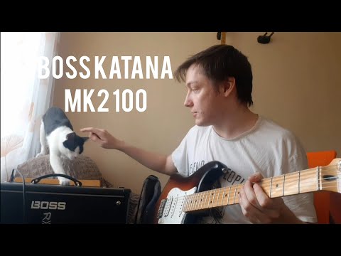 Видео: [Разговорчики] Обзор На Мой Новый Комбик - Boss Katana MK2 100 #guitar #bosskatana #обзор