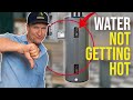 NO HOT WATER? Follow these EASY Water Heater Troubleshooting steps!