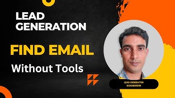 Find Email Without Tools | Lead Generation Basic Tutorial Bangla 2023