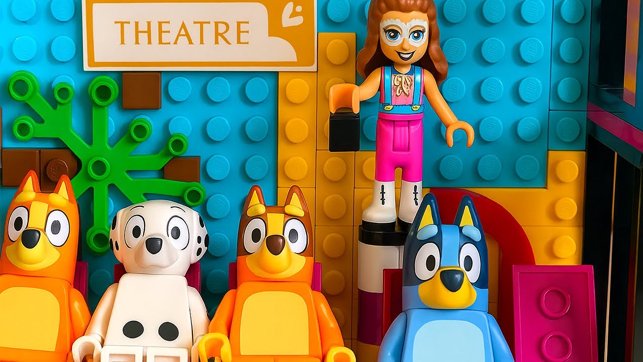 Театральное шоу LEGO от Bluey и Bingo 🎭 | Весёлая пьеса от Ema!