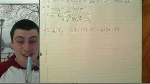 8.2 Multiplying a Polynomial by a Monomial