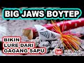 Cara buat jump frog BIG JAWS dari gagang sapu / Jump frog thailand terbaru