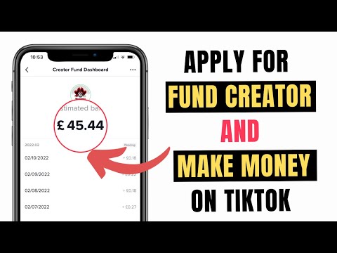 Earn Money from TikTok | How to Apply for TikTok Fund Creator