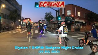 ECrewLA - Elysian // Griffith Dodgers Night Cruise (29 JUL 2023)