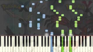 Download Lagu [Pokémon XY] OP 3 Getta Ban Ban Piano Synthesia Tutorial MP3