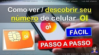 Como descobrir meu número de celular OI