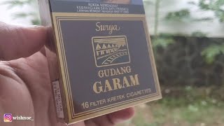 REVIEW ROKOK GUDANG GARAM SURYA 16 rasa segar salah satu rokok favorite semua orang