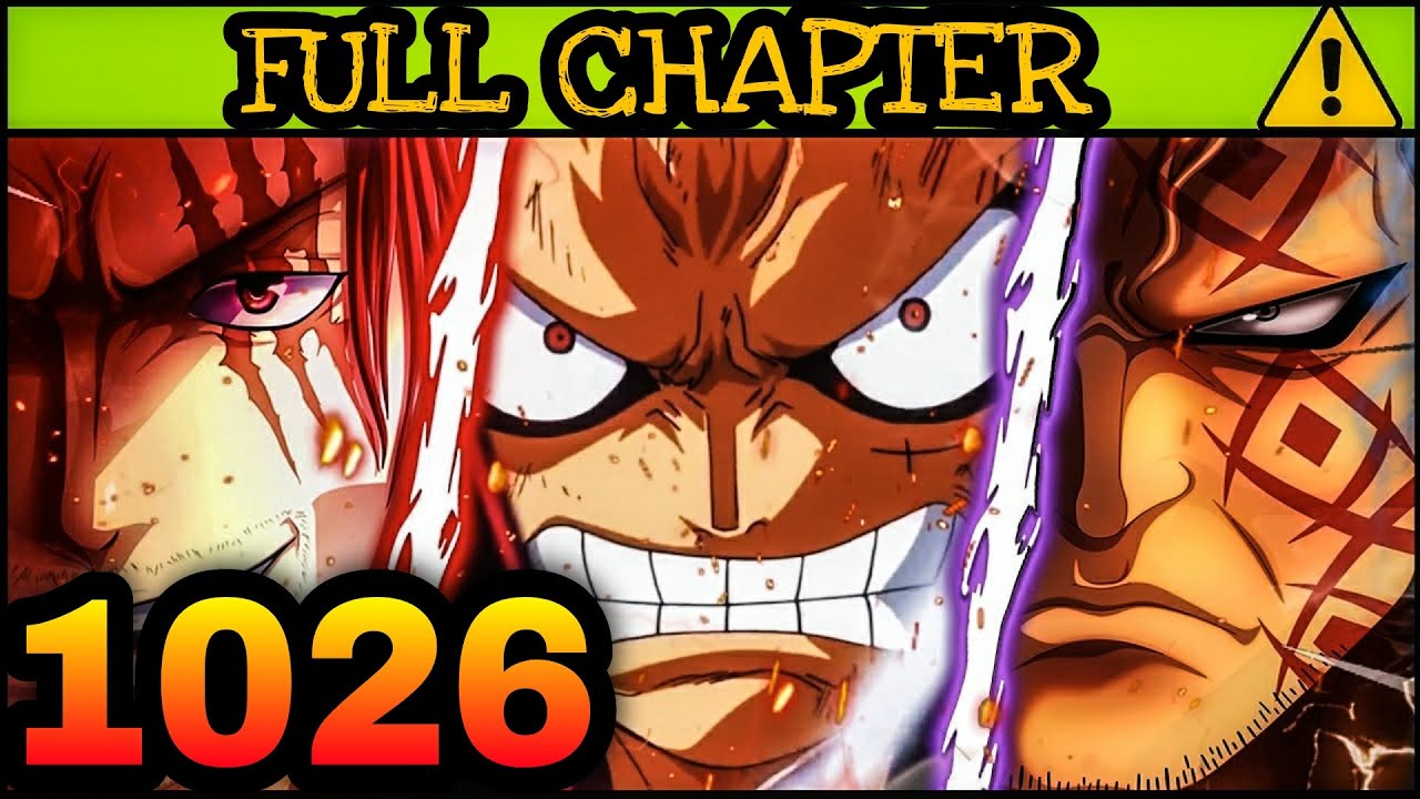 LUFFY YONKO LEVEL?!  One Piece Chapter 1026 - BiliBili