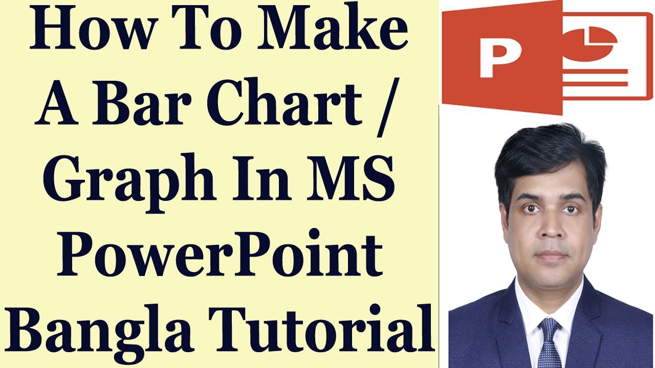 How To Make A Bar Chart / Graph In MS PowerPoint - Bangla - YouTube