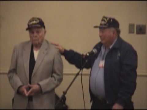 USS Indianapolis Survivors, Glen Morgan and LD Cox...