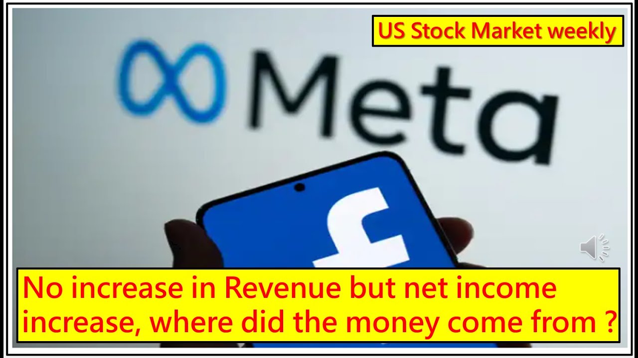 Net Income For Meta Usstockmarketweekly 20230428 META : No increase in Revenue but net ...