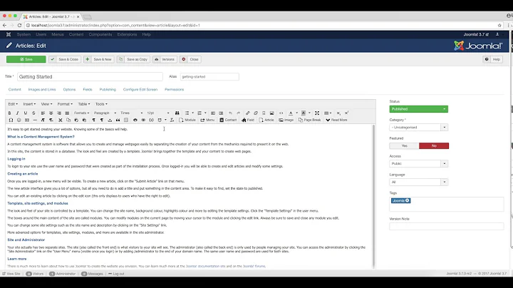 Econa - Joomla! 3.7 Image Custom Field
