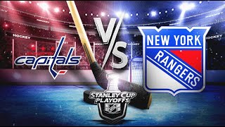 NHL Live: Washington Capitals vs New York Rangers East 1st Round Game 2