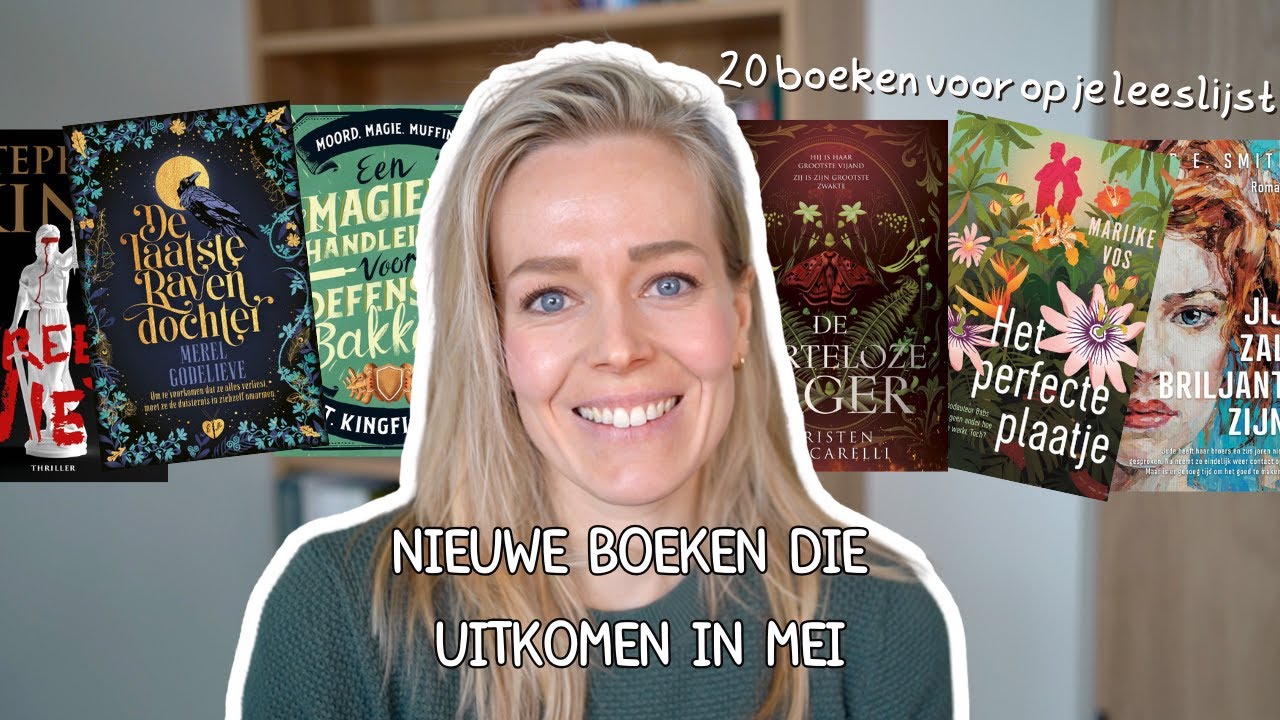20 boeken voor op je leeslijst: nieuwe boeken die in mei uitkomen!