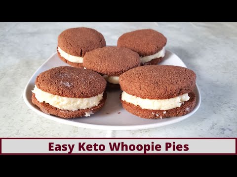 Easy And Delicious Keto Whoopie Pies (Nut Free And Gluten Free)