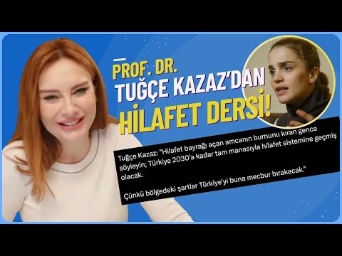 TUĞÇE KAZAZ'DAN TEKNO ORTAÇAĞ KAFASI!