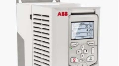 ABB ACH580 VFD SETTING
