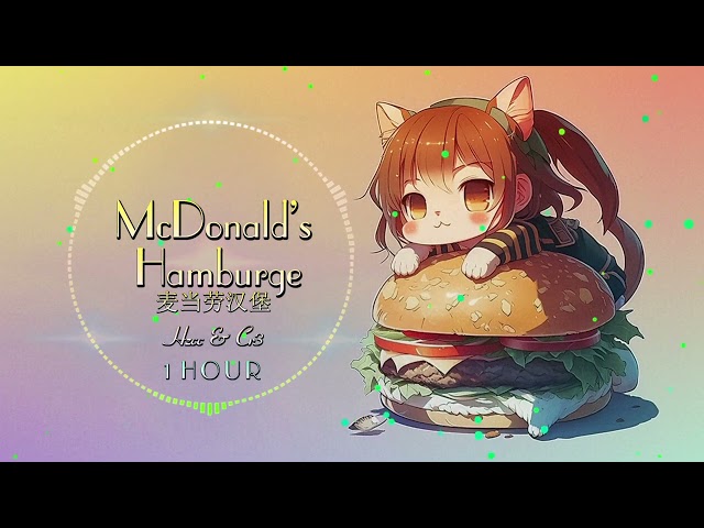 [1 HOUR] [Vietsub] McDonald's Hamburger (Remix) -  Hzcc & Cr3 || 麦当劳汉堡 class=