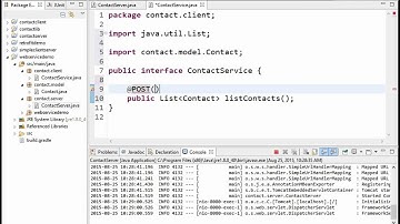 Creating a Contact Web Service