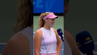 Mirra Andreeva with the strangest superstition ...