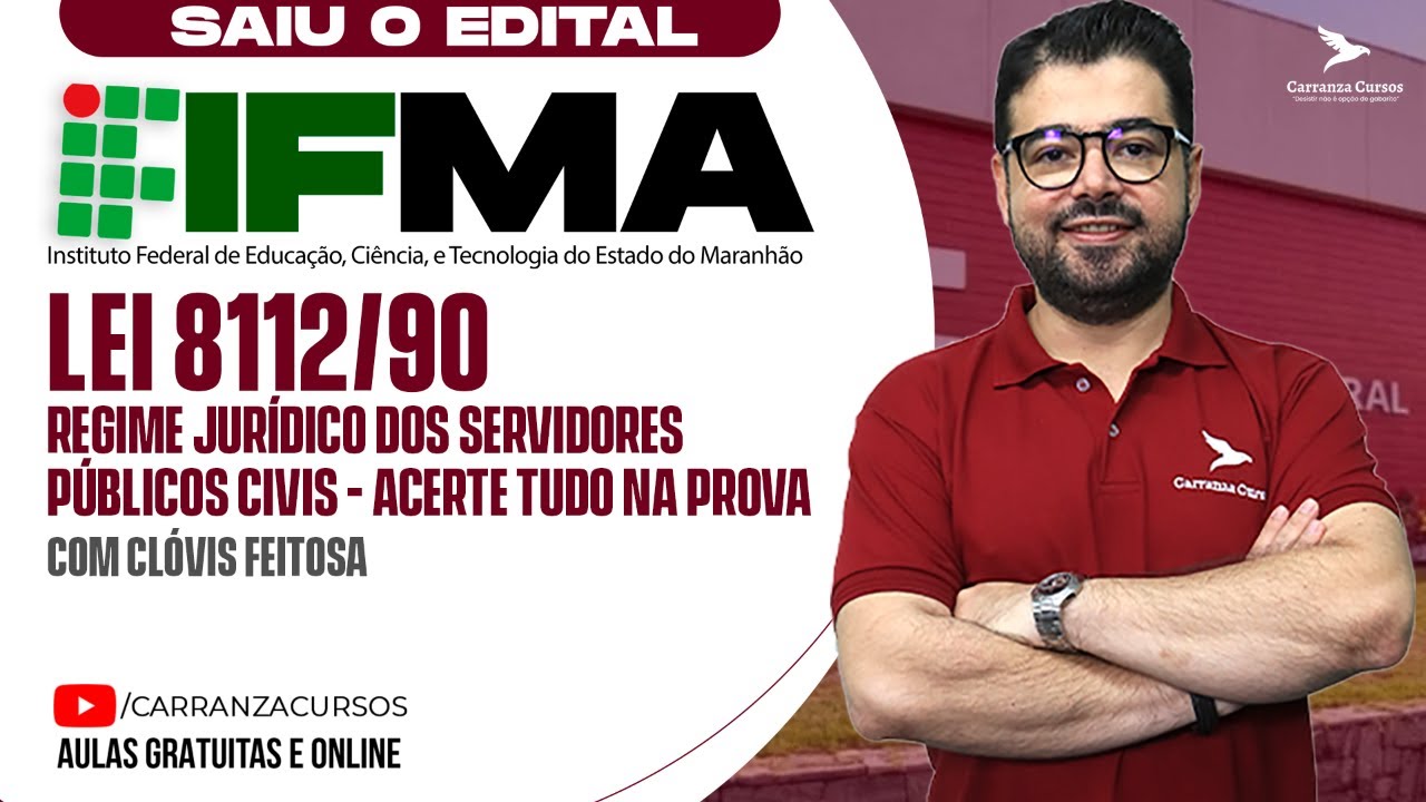 Concurso IFMA 2025: Lei 8.112/90 – Regime Jurídico dos Servidores em Questões Comentadas