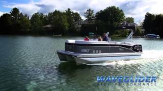 Fast Pontoon Boats: Tahoe's Waveglider High Performance Technology