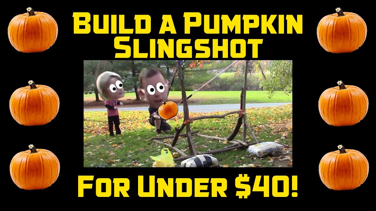 How to Build a Pumpkin Slingshot for Under $40 - THE PUMPKINATOR