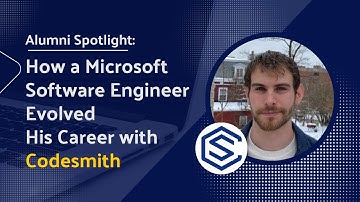How a Microsoft Software Engineer Evolved His Career with Codesmith