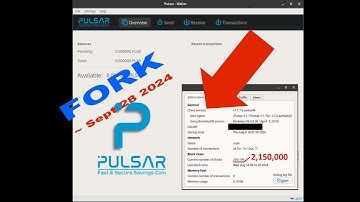 [MANDATORY UPDATE] Pulsar Coin Wallet v1.1.7.0 - Upcoming Fork September 28 2024