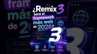 ¿Remix 3 será el framework más web de 2026? #RemixJS #JavaScript #WebDevelopment #FullStack