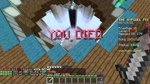 Exposing high prestige hacker # Hypixel network #pit