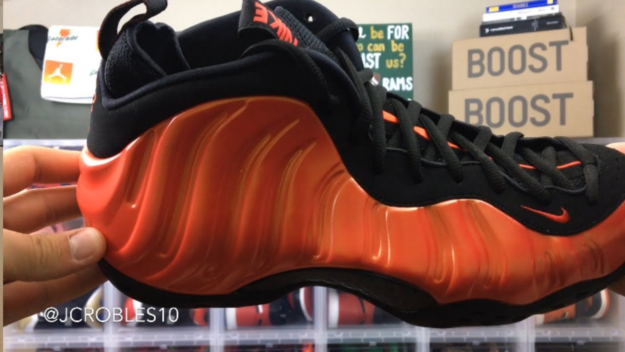 habanero foamposite on feet