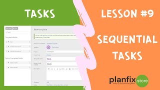 Celebrity Lesson #9 Sequential tasks in #planfix Profile
