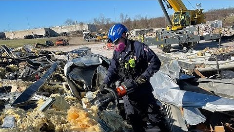 Indiana Task Force 1 returns from helping with Kentucky tornado search efforts