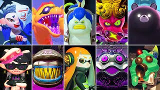 Splatoon 1, 2 &amp; 3 - All Bosses