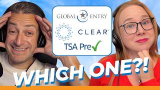 TSA PreCheck vs Global Entry vs CLEAR (Get the BEST for FREE)