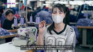 HIKARI - INDUSTRIAL SEWING MACHINES PARTNERING FOR SUSTAINABLE DEVELOPMENT