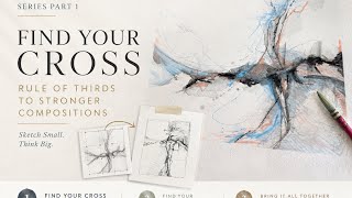 Stop guessing - find your composition!  3 part series about starting your abstract painting