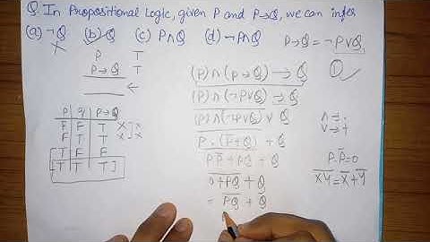 NET JUNE 2015 Question | Propositional Logic | Discrete Mathematics | Gate | Net | University