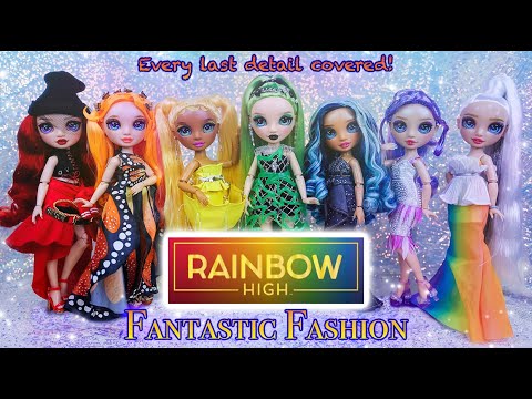 Rainbow High: Fantastic Fashion (Final Runway) REVIEW of *all 7* Dolls!  (Worth the 2 Year Wait?) 