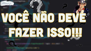 Você precisa conhecer isso no Javascript