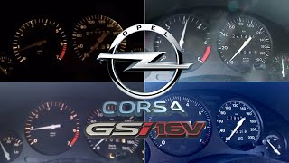 Opel Corsa B - Acceleration Battle