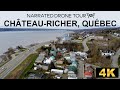 Soar above chteauricher qubec in stunning 4k drone footage 