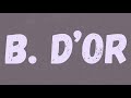 Burna Boy - B. D’Or (Lyrics) ft. WizKid