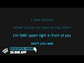 Teddy Swims - Lose Control (Karaoke Version) Mp3 Song