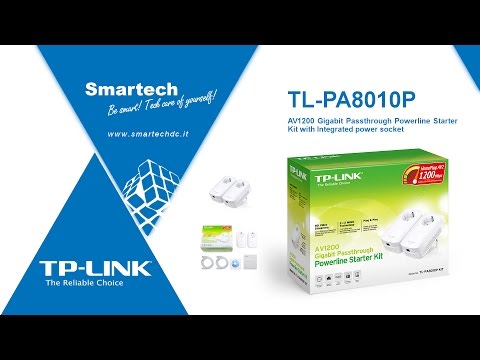 [ENG] Powerline AV1200 TP-Link TL PA8010P - Unboxing+Test