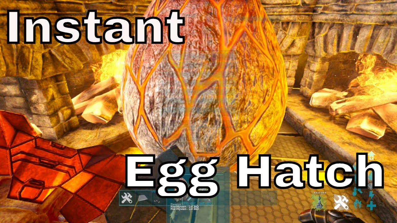 Duplikere Faret vild evigt Instant Egg Hatch Command in ark. - YouTube