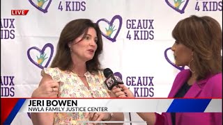 Executive Director of the Family Justice Center of NWLA, Jeri Bowen talks about partnership with G4K