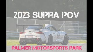 2023 GR Supra on track POV 1:44.7 at Palmer Motorsports Park with COMSCC