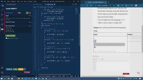 Ma trận xoắn ốc 2